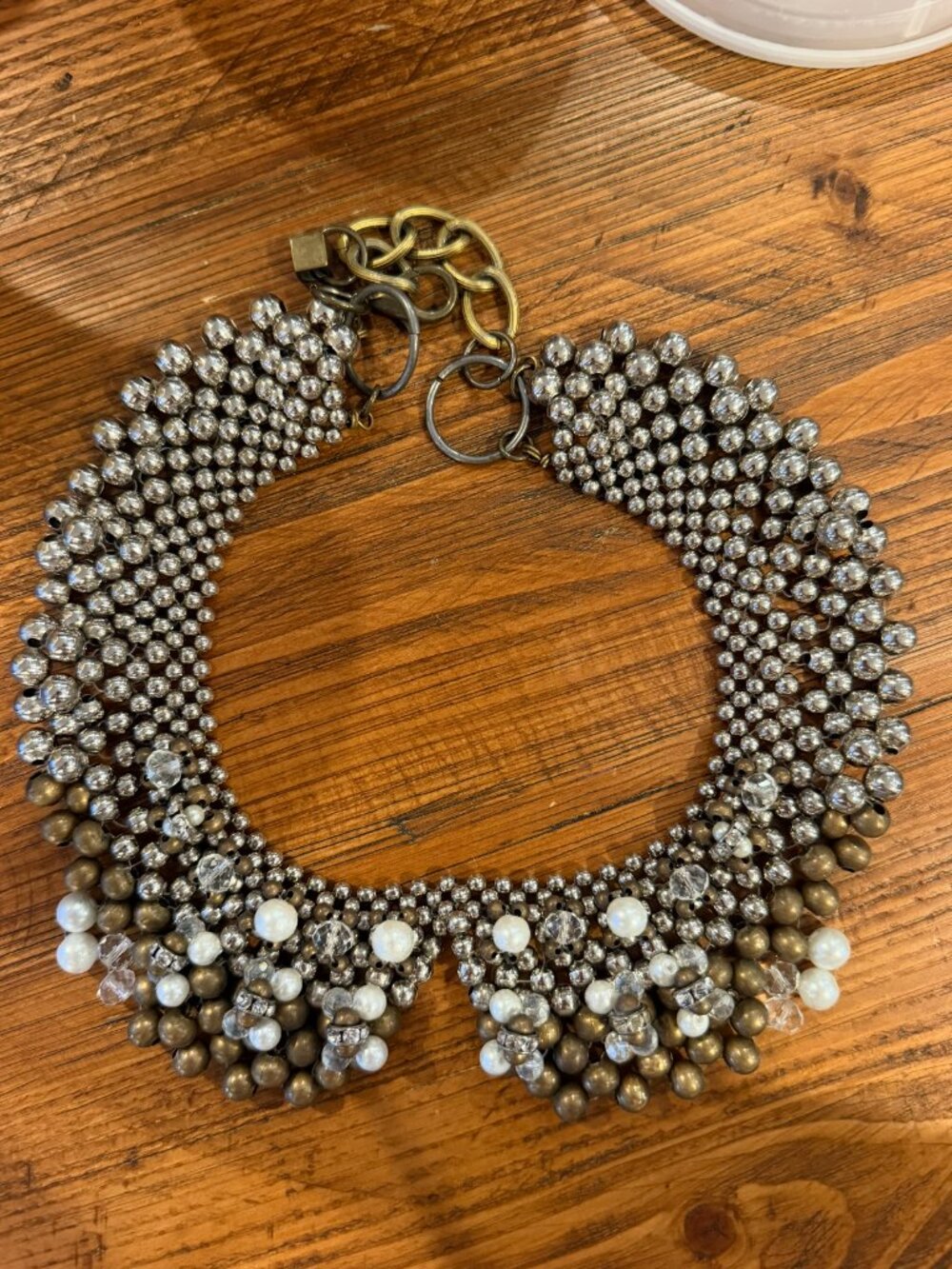 Anthropologie Pam Hiran jeweled collar necklace